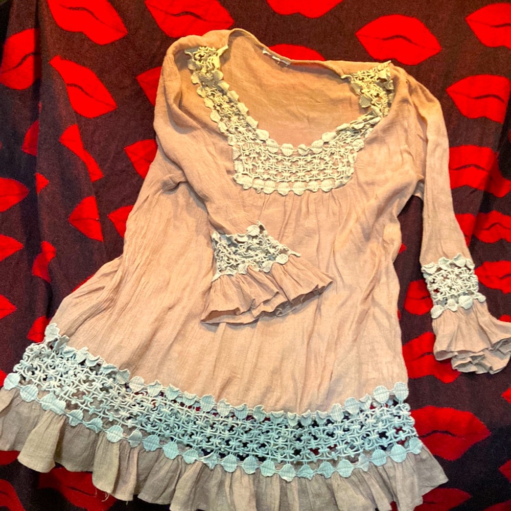 Indigo Soul women’s top. Size M